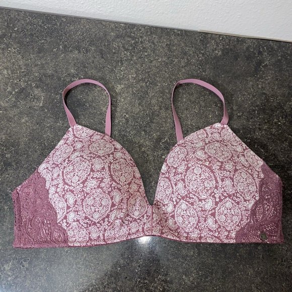 🍀 LUCKY BRAND lightly Padded bra Size 38C Wireless - Picture 1 of 4